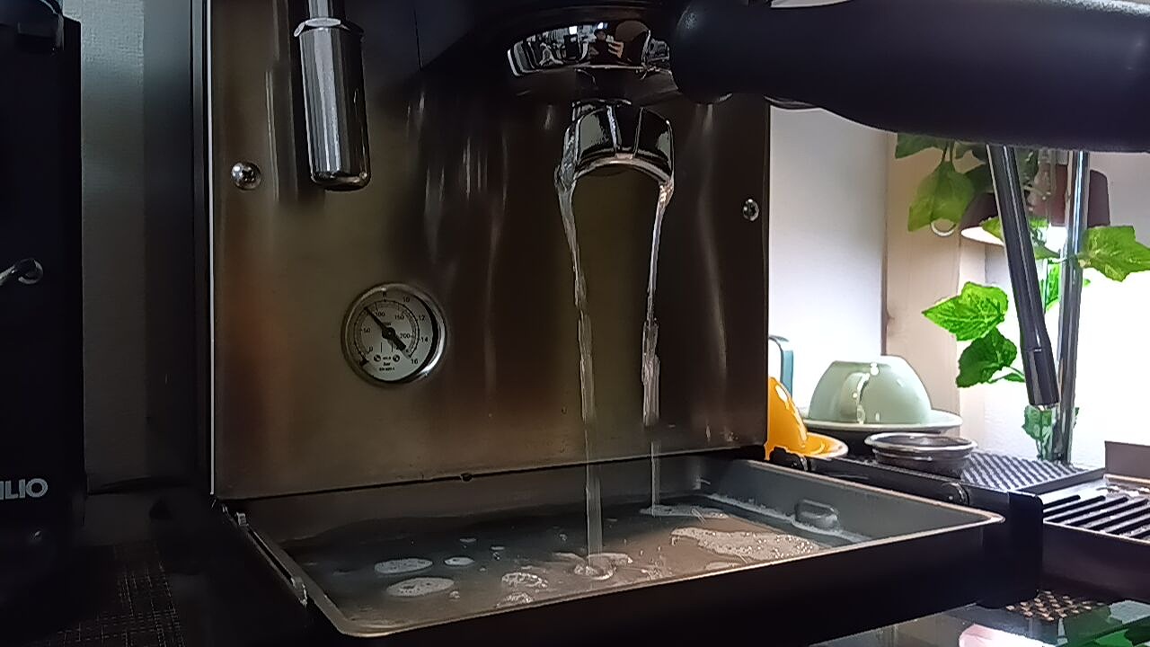 【メンテナンス】バックフラッシュ(グループヘッド内部等の清掃)〈週1回実施〉Rancilio Silvia Pro X